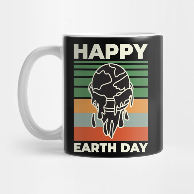 Vintage Happy Earth Day by crissbahari